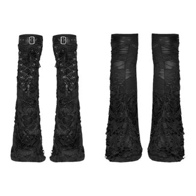 街头朋克风个性腿套过膝