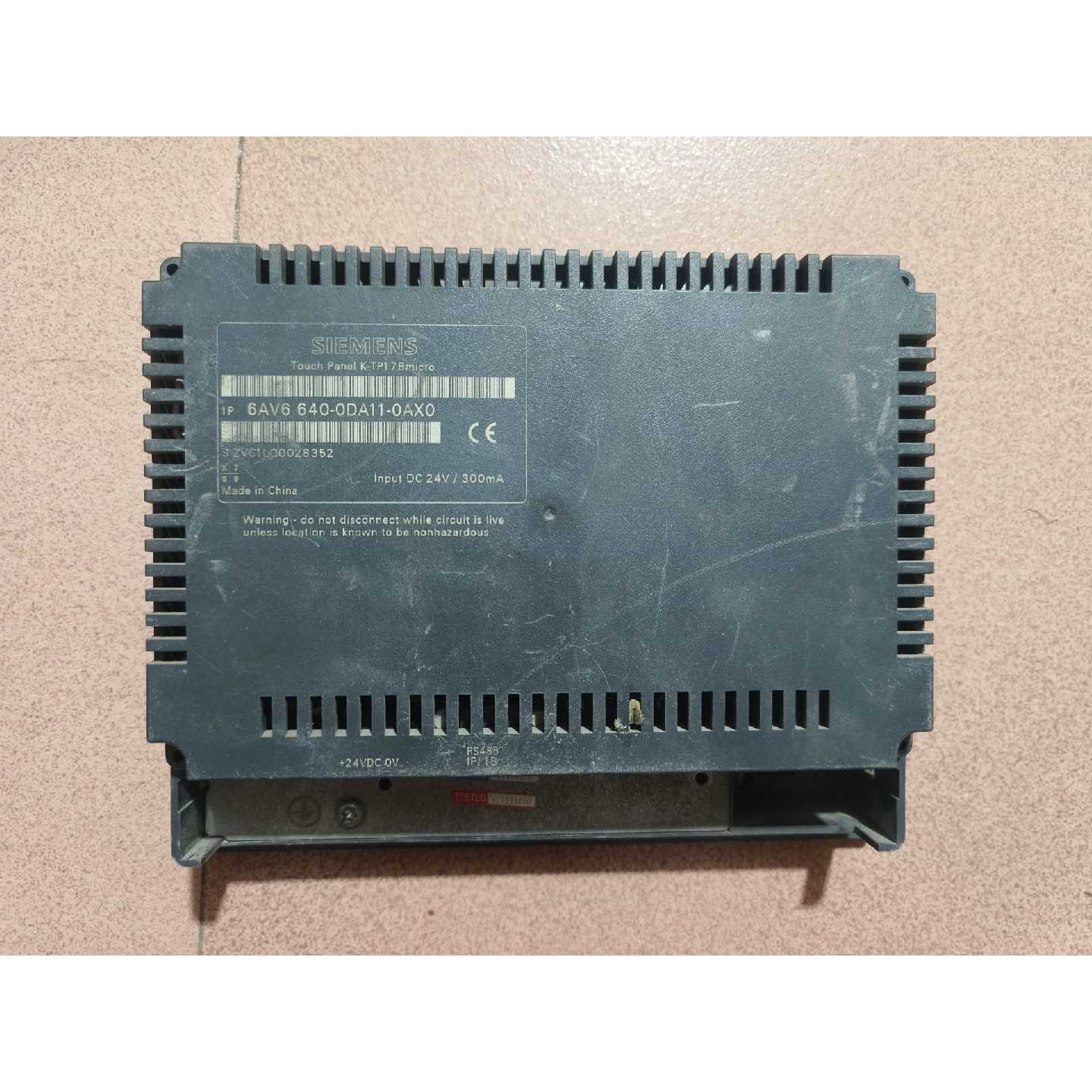 议价二手西门子触摸屏6AV6640-0DA11-0AX0