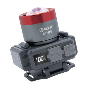 头灯新款强光充电超亮户外头戴式手电筒可调焦户外钓鱼专用头灯