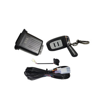 适用豪爵TR300电子钥匙一键启动摩托车改装手机版电控锁单向报警