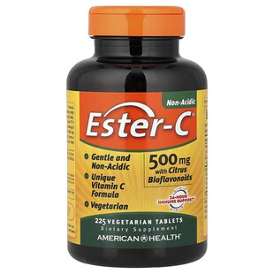 美国 American health酯化维生素C VC  ester-c 类黄酮 225片