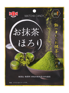 日本进口日进制果抹茶糖绿茶