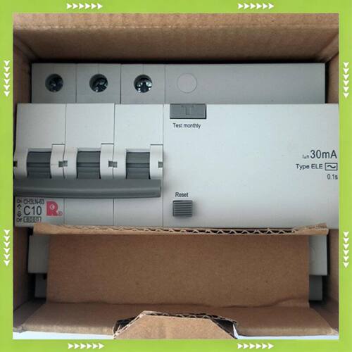 【问价】常熟开关厂漏电保护器CH3LN-63C10/3/030E适用