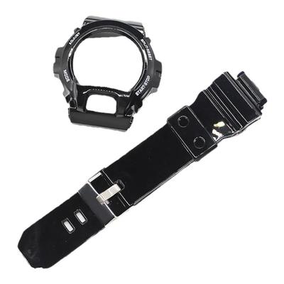 代用替换GD-X6900表带表壳gdx6900树脂配件透明亮面男款