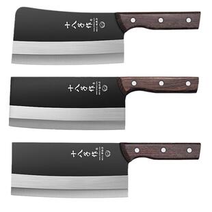 十八子作家用锻打菜刀切片切肉刀锋利厨师刀砍斩切刀阳江厨房刀具