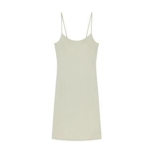 内外棉莫吊带连衣裙带胸垫舒适家居服睡衣女款新251WL5102