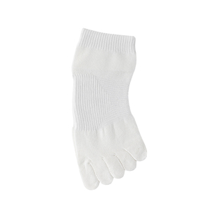 夏季五指袜女薄款普拉提瑜伽中筒运动防滑吸汗防臭长筒夏天抗菌