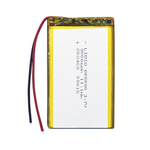 绍能电子聚合物锂电池605080带保护板3.7V3000mAh可充电带引出线
