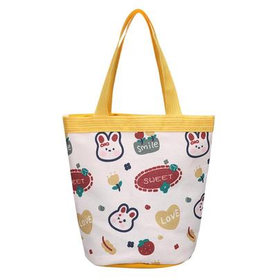 饭盒可爱卡通帆布手提袋便当袋