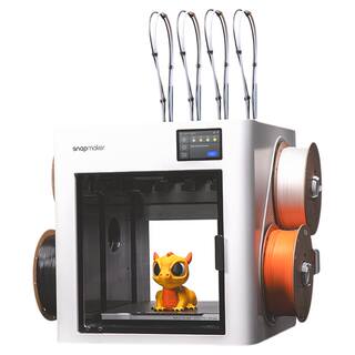 Snapmaker快造 U1 3D打印机多彩色独立4喷头打印机大尺寸FDM家用自动桌面立体高精度高速AI检测烘干
