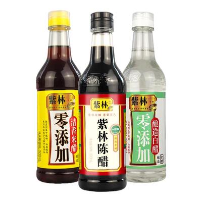 紫林陈醋白醋清香米醋酿造食醋