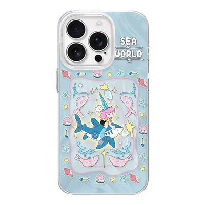 【蓝色多巴胺】海底少女手机壳