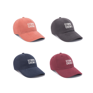 影视飓风刺绣鸭舌帽STORMCREW棒球帽出游时尚休闲百搭情侣男女款