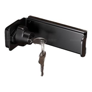 免打孔门锁卡扣极窄平移推拉移门专用锁家用房门门栓卧室门插销锁