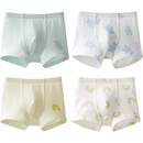 十月结晶粒粒阳光儿童内裤3条装