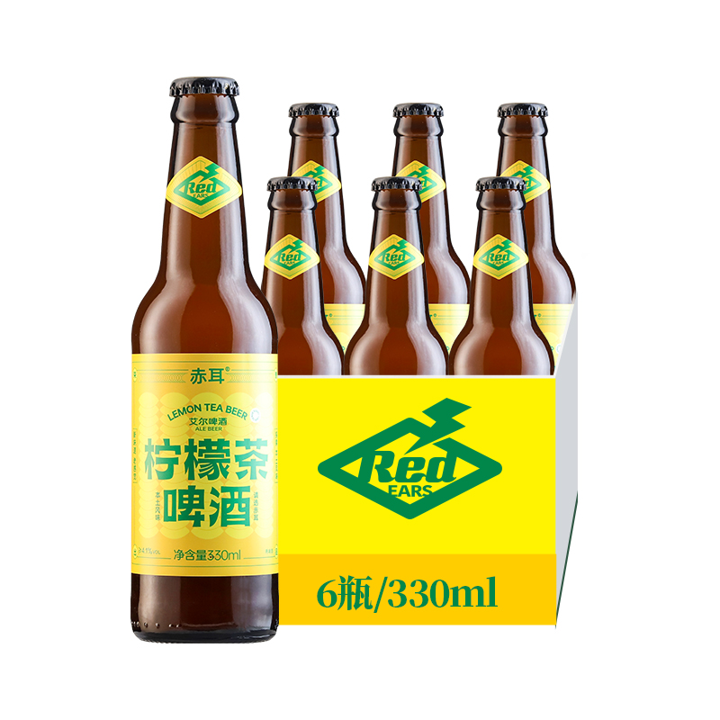 赤耳精酿茶啤酒330ml/瓶