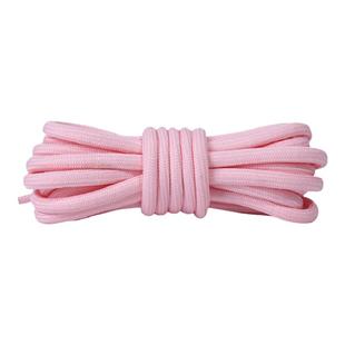 粉色鞋带女款aj312樱花倒钩圆形扁平空军一号帆布白板鞋麻绳鞋带