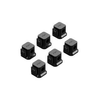 PZOZ数据线理线器桌面墙面贴免打孔固定收纳固线夹桌下电脑胶粘式