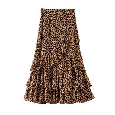 BANANACICI复古雪纺鱼尾半身裙