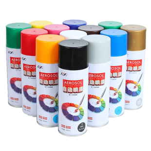 红色自喷漆手摇喷漆金属防锈家具木器漆汽车涂鸦墙面油漆自动喷漆