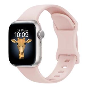 适用series11苹果手表表带applewatchs10硅胶s8/7高级感iWatch新款se腕带ultra3女透气秋冬iwatch9男运动精致