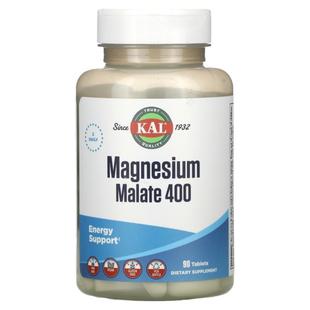KAL苹果酸镁片400毫克高含量吸收率好支持能量代谢肌肉与神经功能