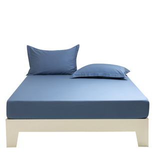 可定制A类120支新疆长绒棉床笠单件全棉100贡缎纯棉床单床罩床套