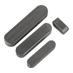 铁A3钢型平键销GB1096铁圆头销子插销键条键槽销定位方键条轴肖子