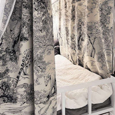 不小心床帘U型轨道遮光学生寝室上下铺通用床幔男生女生宿舍床帘