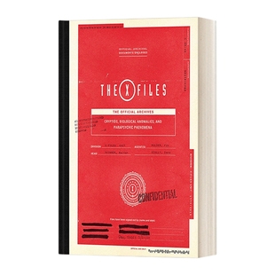 英文原版 The X-Files The Official Archives X档案案件卷宗 剧集设定 精装 英文版 进口英语原版书籍