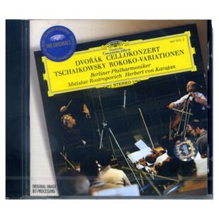【原装进口】德沃夏克 柴可夫斯基大提琴协奏曲 CD唱片 碟片