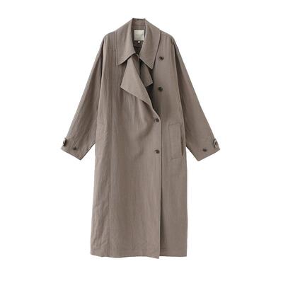 CHENXIAN英伦松弛感中长款风衣