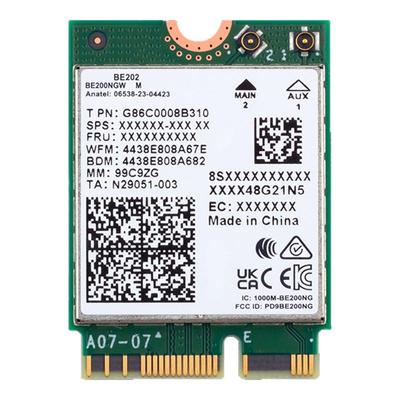 【WiFi7新品】BE202无线网卡笔记本台式机电脑主机三频千兆蓝牙5.4内置wifi接收器游戏直播