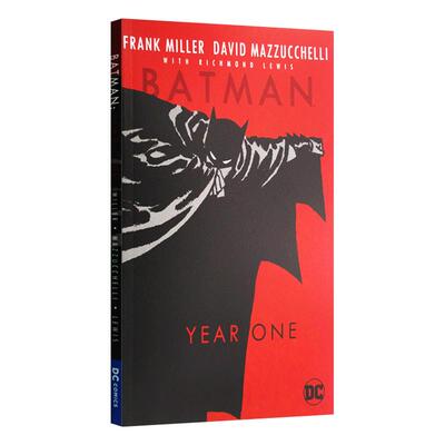 英文原版 蝙蝠侠 元年 Batman Year One DC 美漫 DC经典漫画 蝙蝠侠黑暗帝国 小丑 Comics 周边 进口英语原版书籍
