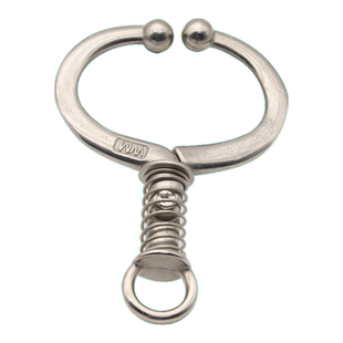 牛鼻圈牛鼻环大号牛鼻钳不锈钢金属牛鼻牵引钳夹子免打孔养牛设备