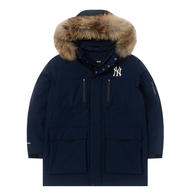 MLB羽绒服男装女装冬季新款鹅绒保暖派克服运动服休闲服羽绒外套