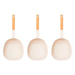 家用大漏勺捞饺子过滤网勺子厨房饭店长柄耐高温捞面水果勺漏网筛