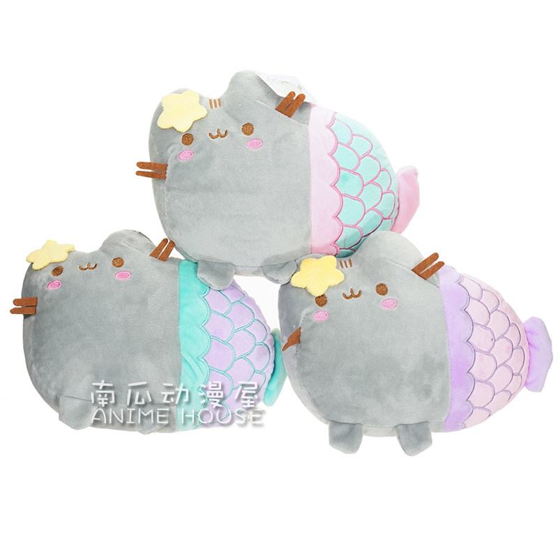 韩国 cat胖吉猫甜甜圈雪糕生日饼干独角兽毛绒玩具布娃娃