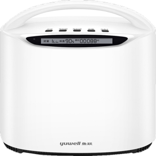 鱼跃制氧机5升L家用老人吸氧机雾化呼吸一体机小型车载官方旗舰店