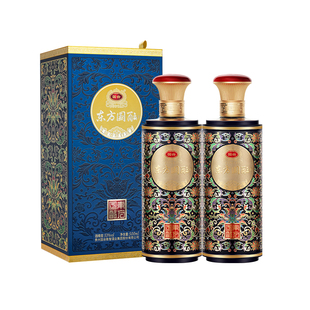 国台东方国酝53度500ml*2酱香型白酒官方旗舰店大曲坤沙纯粮送礼