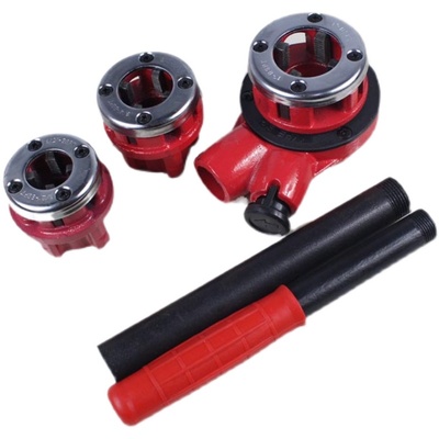 旻工手动套丝塑料管工具板牙