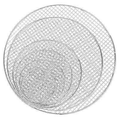 加厚圆形烧烤网铁艺户外烤肉