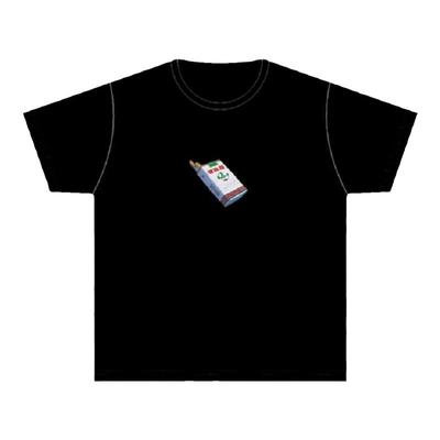 涂鸦现货白沙ins禁烟纯棉印花tee