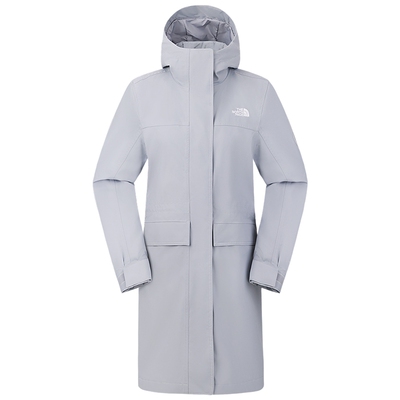 北面女羽绒三合一冲锋衣