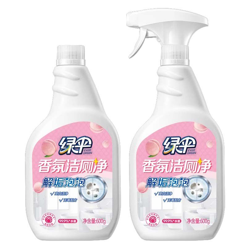 绿伞香氛洁厕净600g瓶除尿垢除臭