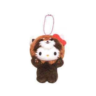 日本三丽鸥欢呼小动物万岁hellokitty毛绒小挂件卡包美乐蒂库洛米