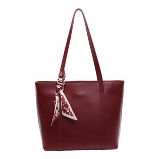 红色包包女式2025新款高级感单肩包大容量通勤包结婚新娘伴娘婚包