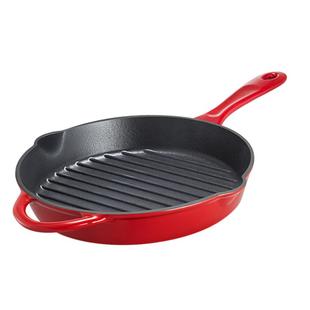 苏泊尔珐琅平底锅铸铁锅煎锅铁板烧家用不粘煎饼煎牛排专用煎烤锅