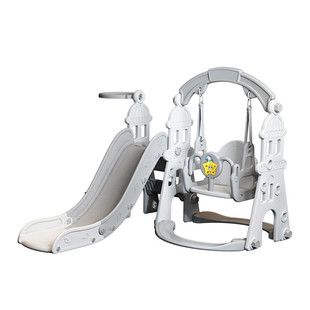 滑滑梯儿童室内家用2至10岁宝宝滑梯秋千二合一家庭玩具组合小型