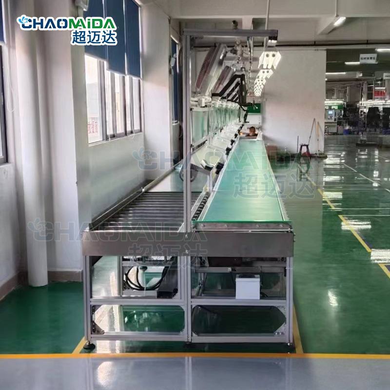 汽车门板电线装配生产线自动化输送线倍速链传送机流水线
